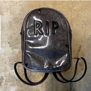Love Pain & Stitches Tombstone Backpack